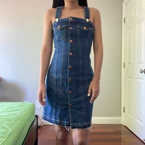 Diesel denim dungaree summer dress